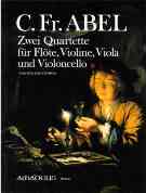 Zwei Quartette : Für Flöte, Violine, Viola Und Violoncello / edited by Bernhard Päuler.