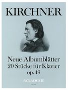 Neue Albumblätter, Op. 49 - 20 Stücke : Für Klavier / edited by Harry Joelson.