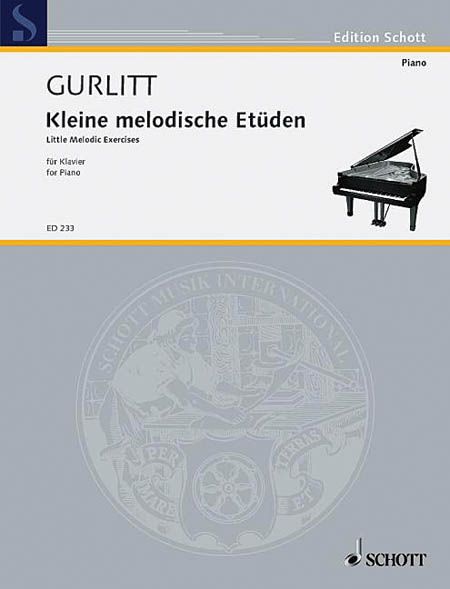 Kleine Melodische Etüden, Op. 187 : For Piano.