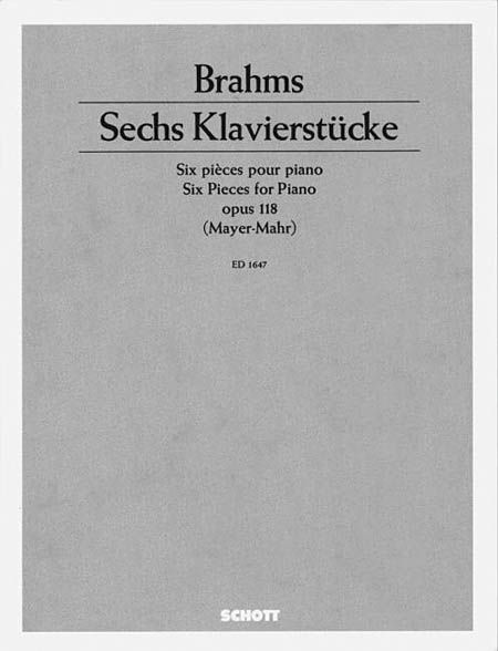 Klavierstücke, Op. 118.