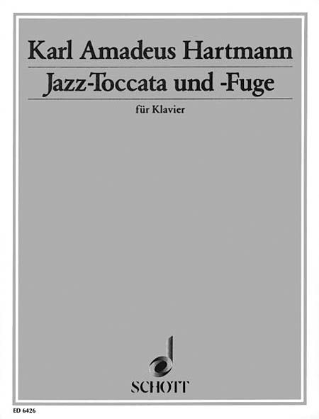 Jazz-Toccata und -Fuge : For Piano.