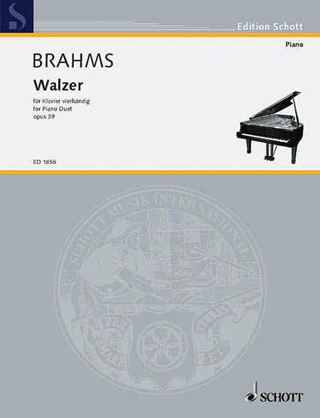 Walzer, Op. 39 : For Piano Duet.