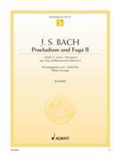 Prelude and Fugue No. 2 In C Minor From The Well-Tempered Clavier Book 1, BWV 847 : For Piano.