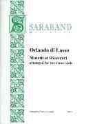 Motetti Et Ricercari : For Two Tenor Viols / arranged by Patrice Connelly.