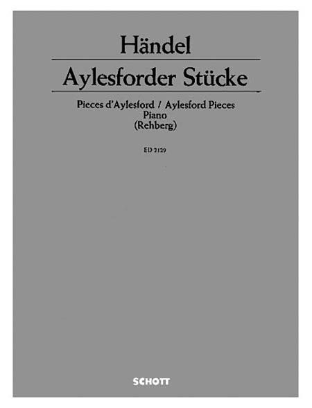 Aylesford Pieces : For Piano.