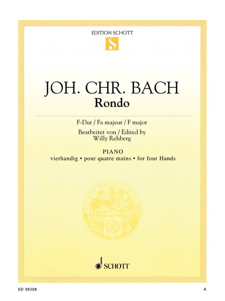 Rondo In F Major : For Piano, Four Hands.