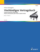 Vierhändiges Vortragsbuch, Band 2.