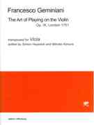 Art Of Playing On The Violin, Op. IX : Transposed For Viola / ed. Simon Heyerick and Mihoko Kimura.