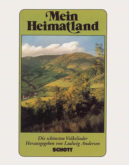 Mein Heimatland : Melodie-Ausgabe (Mit Akkorden).