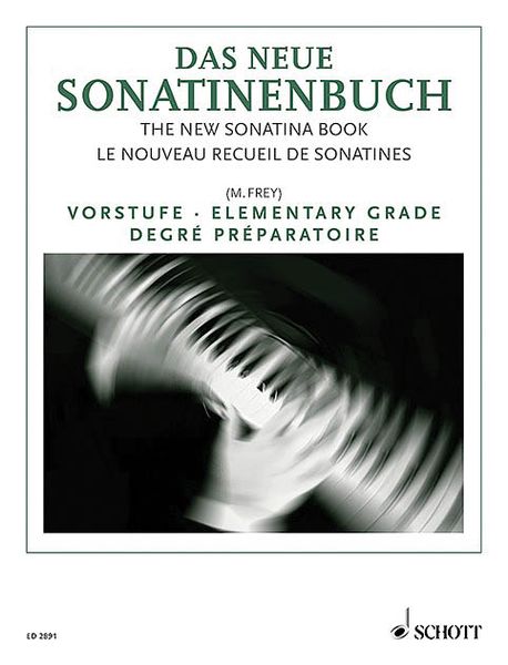 New Sonatina Book, Prepatory Volume : For Piano.