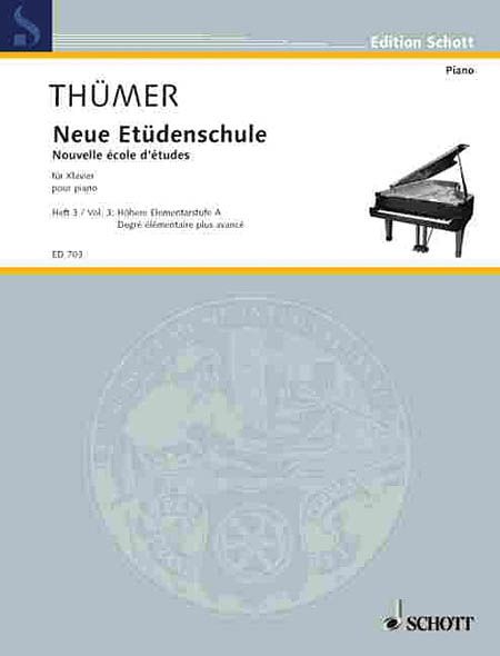 Neue Etüdenschule, Band 3 : Höhere Elementarstufe A.