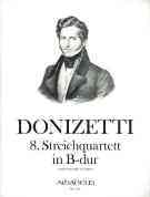 Quartett No. 8 In B-Dur : Für 2 Violinen, Viola und Violoncello / edited by Bernhard Päuler.