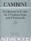 16. Quintett In C-Dur : Für 2 Violinen, Viola und 2 Violoncelli / edited by Yvonne Morgan.