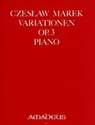 12 Variationen, Op. 3 : Für Klavier.