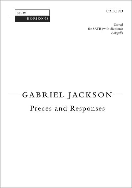 Preces and Responses : For SATB Choir A Cappella.