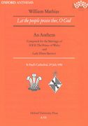 Let The People Praise Thee, O God : For SATB and Organ Or Orchestra.