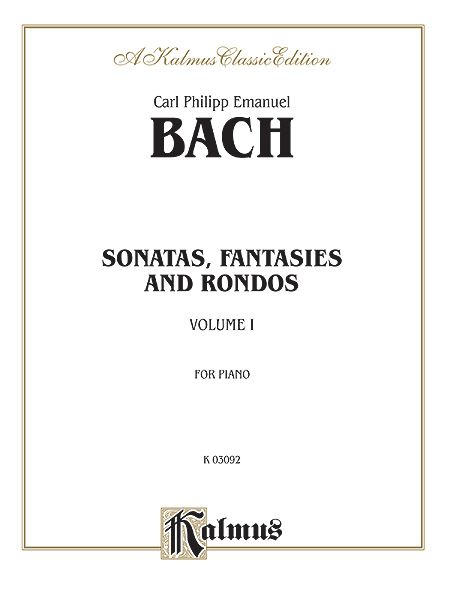 Sonatas, Fantasias, Rondos : For Piano - Vol. One.