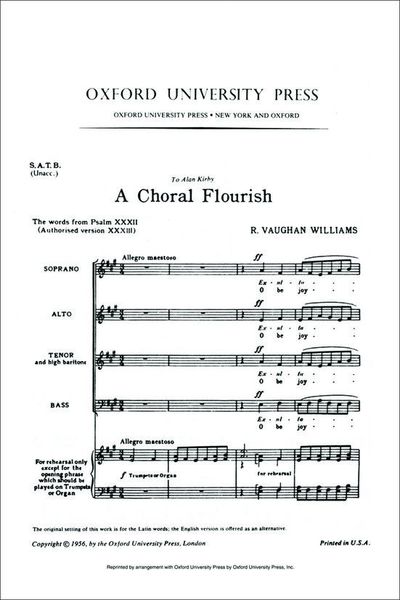 Choral Flourish : For SATB and Congregation.