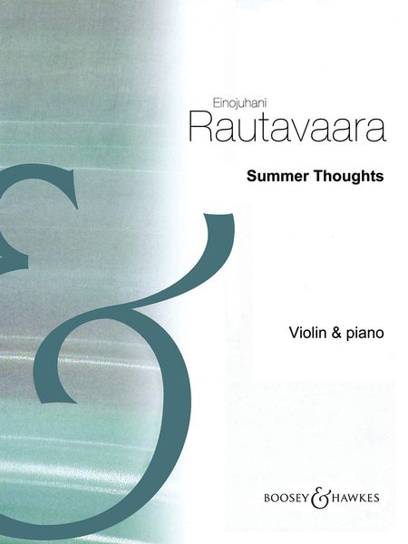 Summer Thoughts : For Violin and Piano.