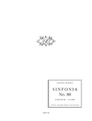 Symphony In G Major, No. 88 / edited by H. C. Robbins Landon.