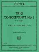 Trio Concertante No. 1 In G Major : For Flute, Viola and Cello / edited by Marlaena Kessick.