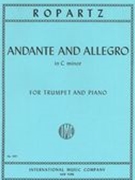 Andante and Allegro : For Trumpet and Piano.