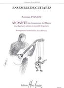 Andante Du Concerto En Sol Maj : For Five Guitars.