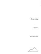 Rhapsody : For Bb Clarinet and Piano (2005).