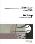 To Sleep : For Medium Voice and Piano (1994).