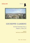 Six Trio Concertans, Op. 45, Volume 2 (Trios Nos. 4-6) / edited by Michael Elphinstone.