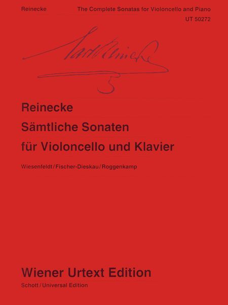 Sämtliche Sonaten : Für Violoncello und Klavier / edited by Christine Wiesenfeldt.