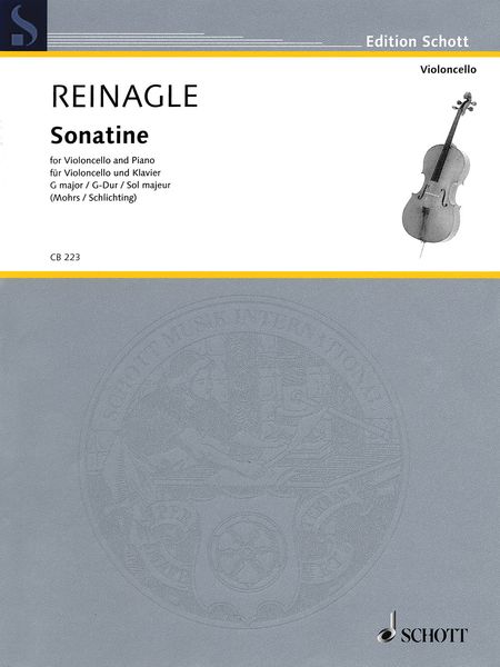 Sonatine In G Major : For Violoncello and Piano / edited by Rainer Mohrs.