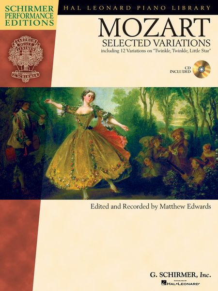 Selected Variations : For Piano / edited and Recorded by Matthew Edwards.