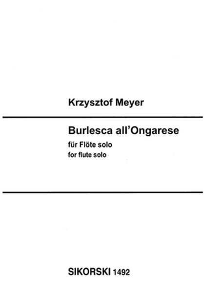 Burlesca All'Ongarese : Für Flöte Solo (2008).