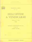 Dell'Offese A Vendicarmi : For Voice and Continuo.