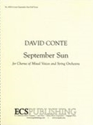 September Sun : For Mixed Chorus and String Orchestra.