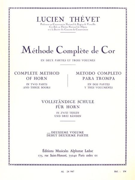 Methode De Cor, Vol. 2.