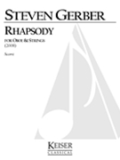 Rhapsody : For Oboe and Strings (2008).