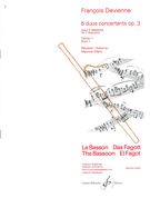 Six Duos Concertants, Vol. 1 : Pour Deux Bassons / edited by Maurice Allard.