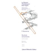 Six Duos Concertants, Vol. 2 : Pour Deux Bassons / edited by Maurice Allard.