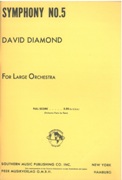 Symphony No. 5 : For Large Orchestra.