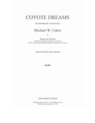 Coyote Dreams : For Marimba and Three Percussion.