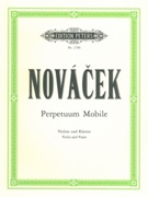 Perpetuum Mobile : Für Violine und Klavier / Bezeichnet Von Walther Davisson.