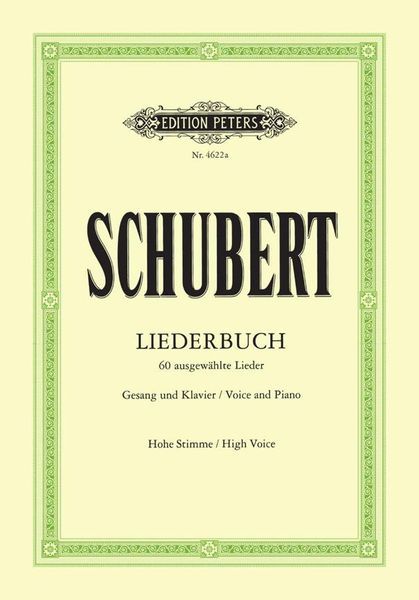 Liederbuch - 60 Ausgewählte Lieder Für Den Unterricht : Gesang und Klavier.