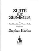 Suite For Summer : For Flute, Oboe, Clarinet, Violin and Cello (2004).