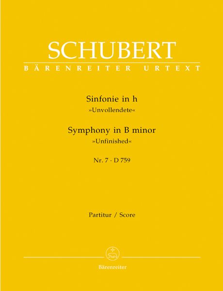 Symphony No. 7 In B Minor, D. 759.