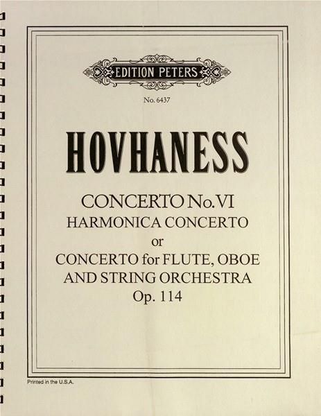 Concerto, Op. 114 : For Harmonica and Orchestra.