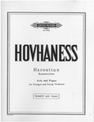 Haroutiun (Resurrection), Op. 71 : For Trumpet and String Orchestra - Piano reduction.