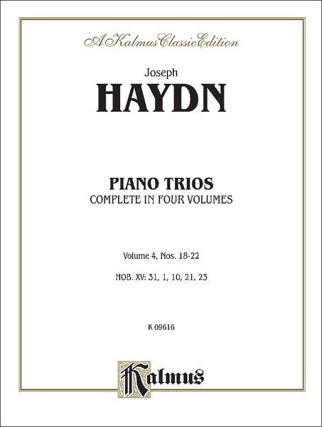 Piano Trios, Vol. 4 : Nos. 18-22.