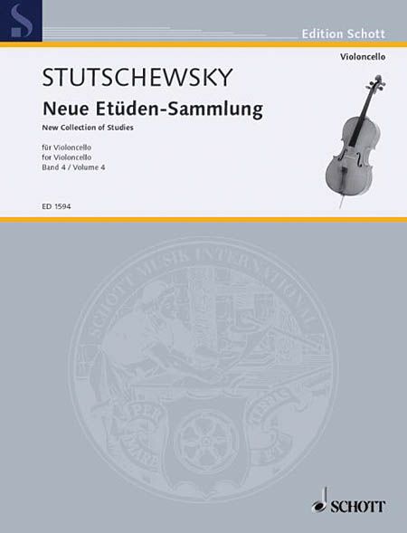 New Collection of Studies, Vol. 4 : For Violoncello.